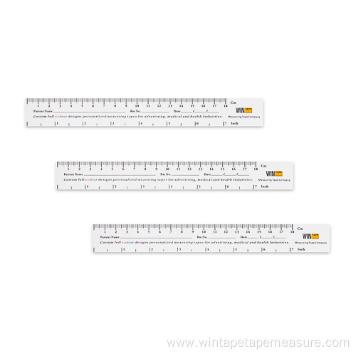 15 18CM Wound Measuring Paper Ruler